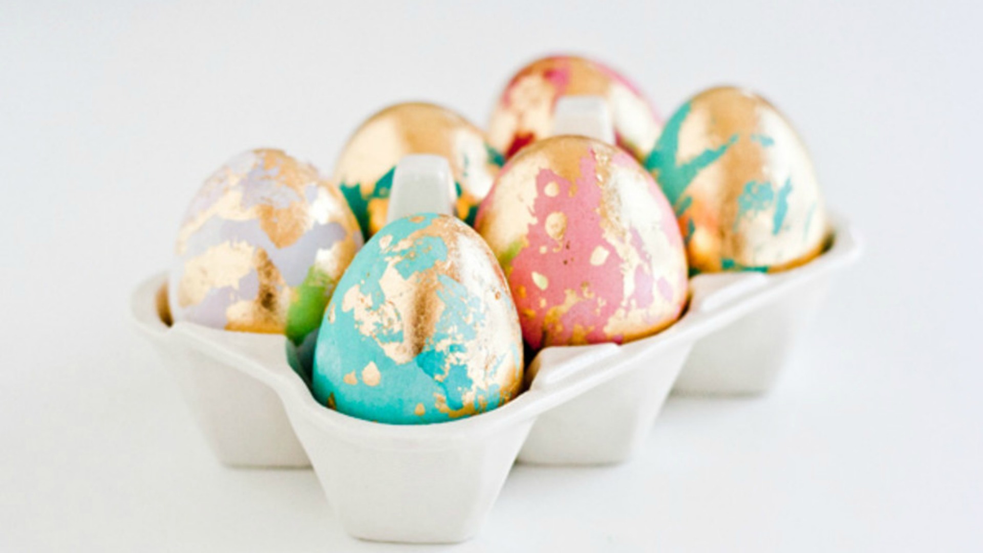A StepbyStep Guide to InstagramWorthy Gold Leaf Easter Eggs