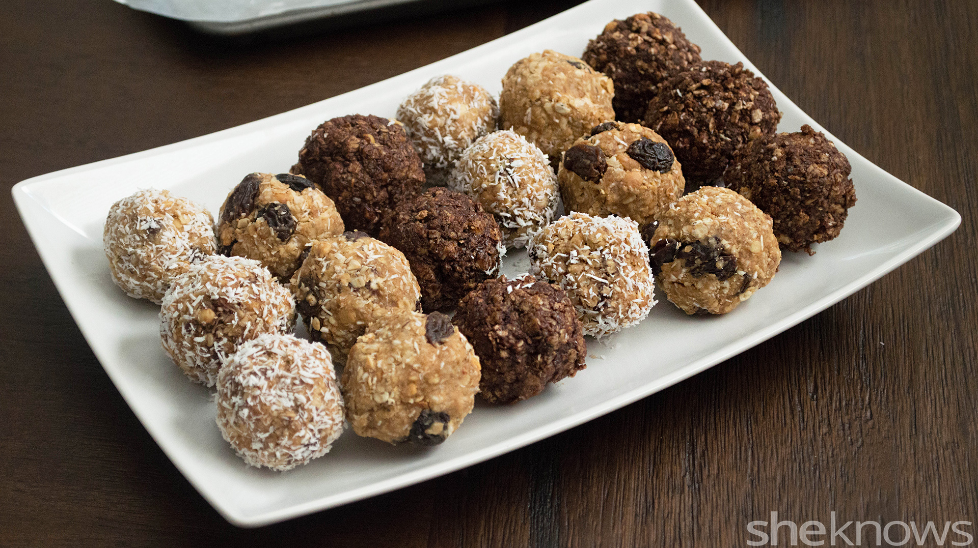 Nobake protein bites are an easy homemade postworkout treat SheKnows