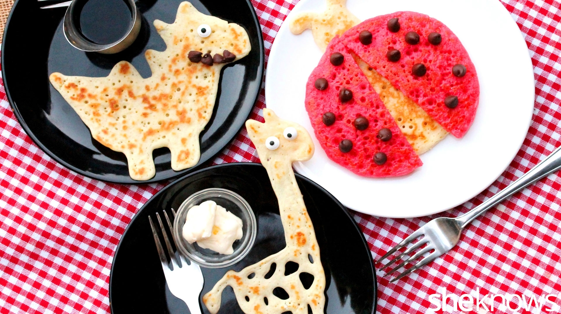 How to make pancake shapes that come alive but don’t bite back SheKnows