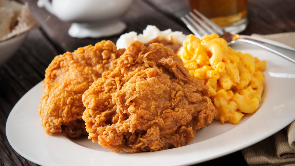 Mac and cheesefried chicken is the food mashup we've been waiting for