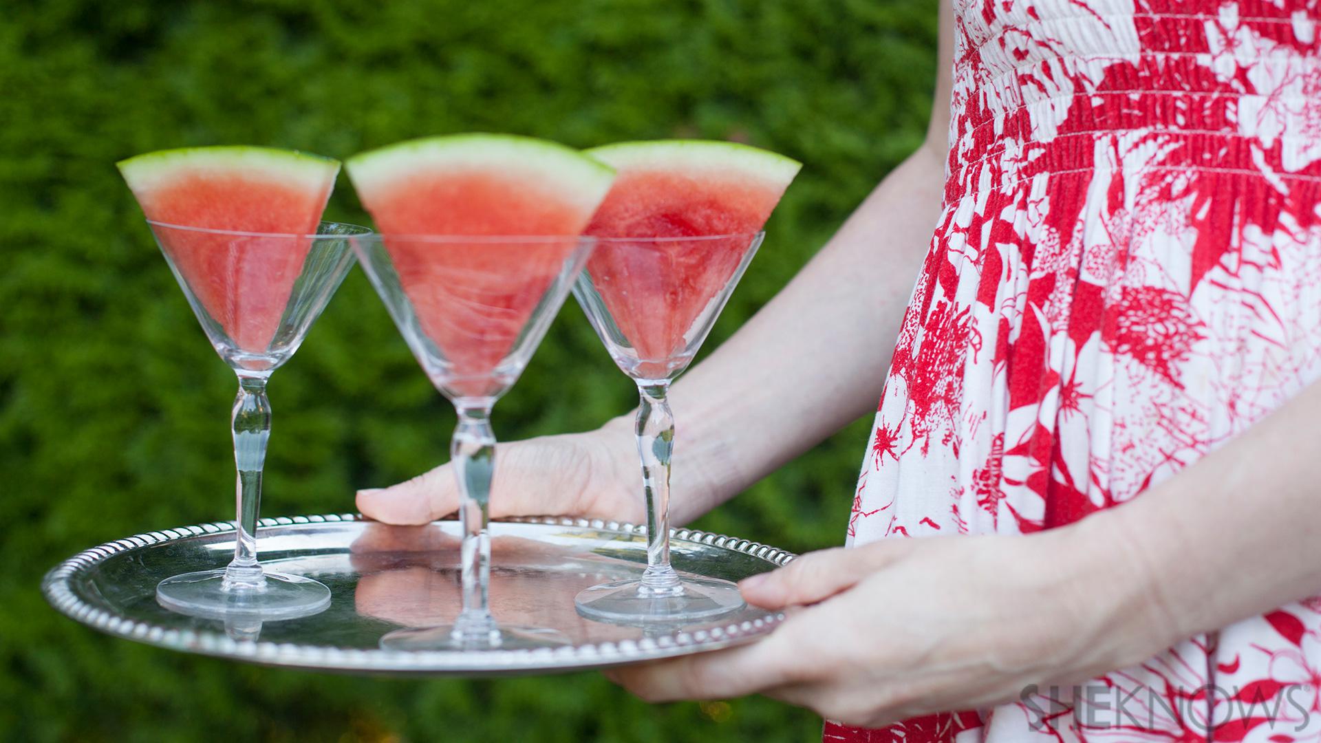 An entire watermelon filled with vodka? Yes, please! SheKnows