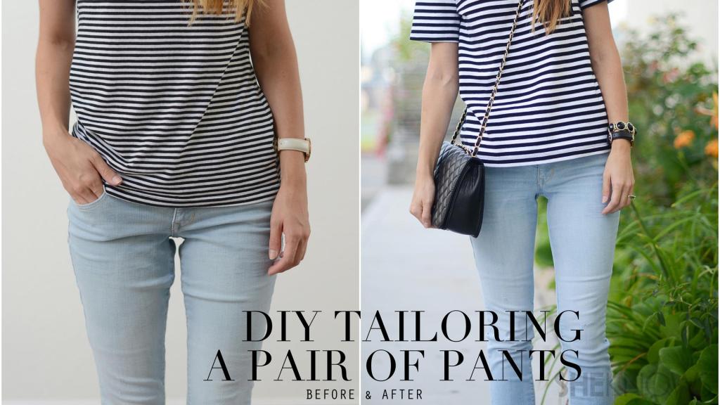 How to tailor a pair of jeans