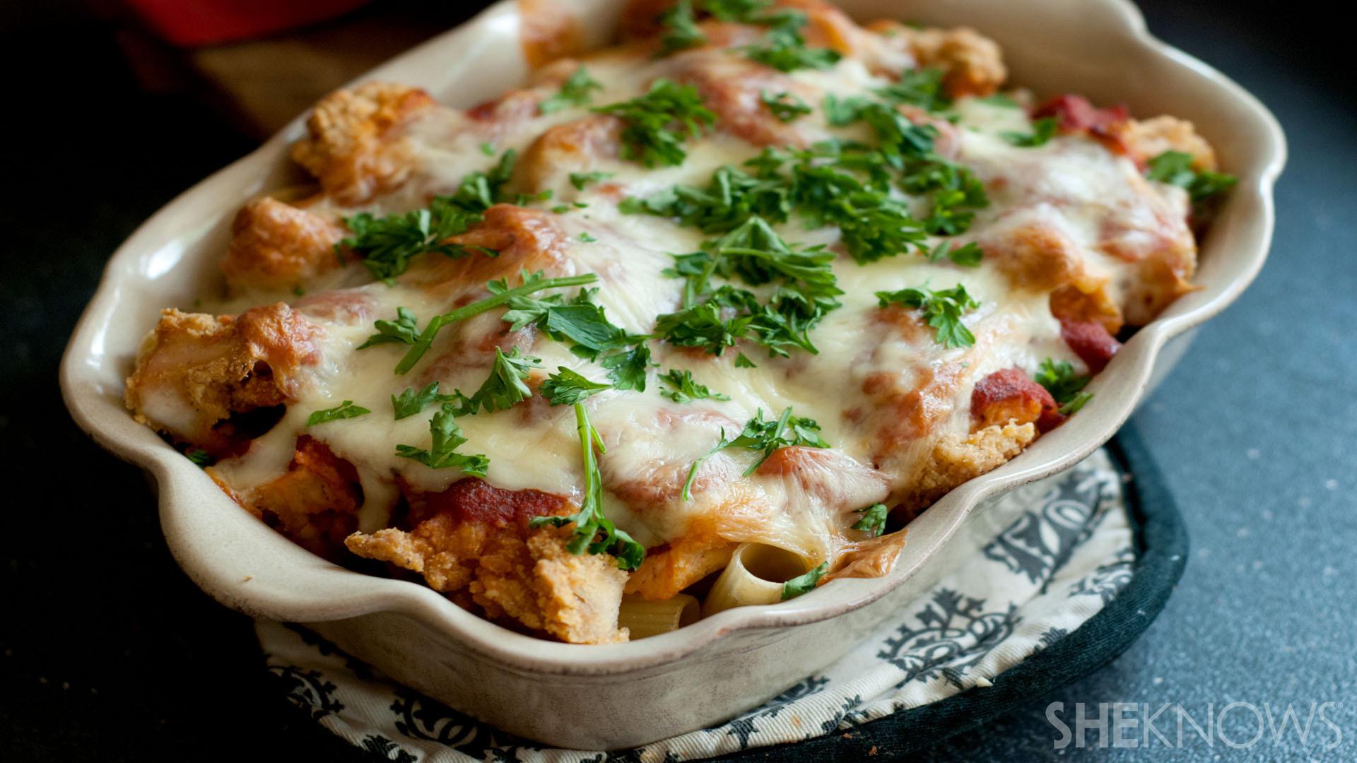 Easy Italian chicken strip casserole SheKnows