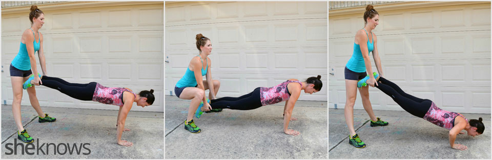6 Body weight exercises you can do with a partner SheKnows 6 Body weight exercises you can do with a partner SheKnows