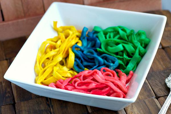 Homemade rainbow pasta SheKnows