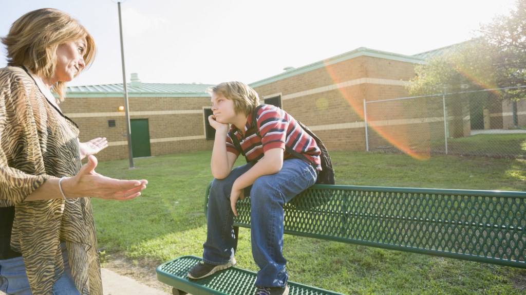 School lets parents embarrass their kids as punishment, and it's genius