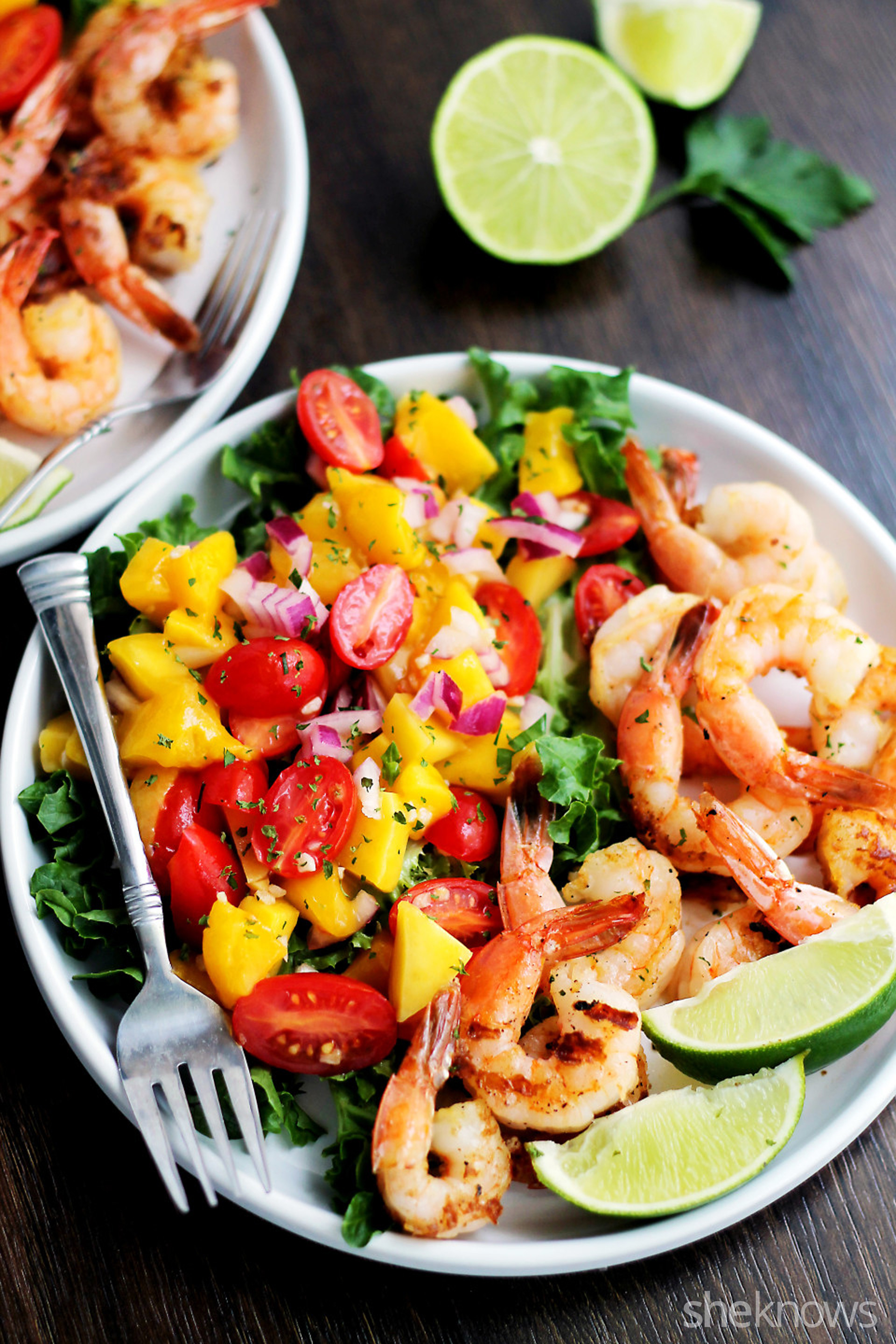 Bright fresh flavors make shrimp and mango salad a goto summer dish