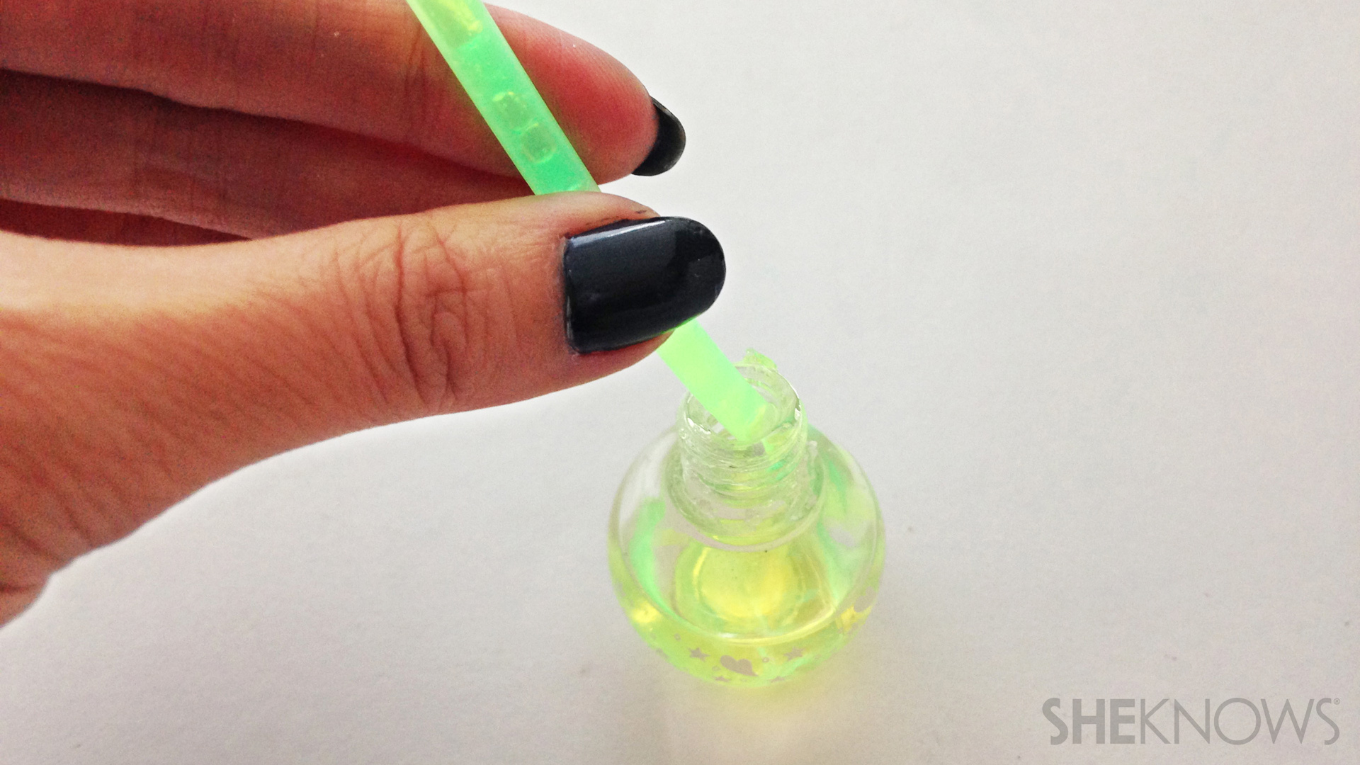Glowinthedark nail polish you can make at home SheKnows