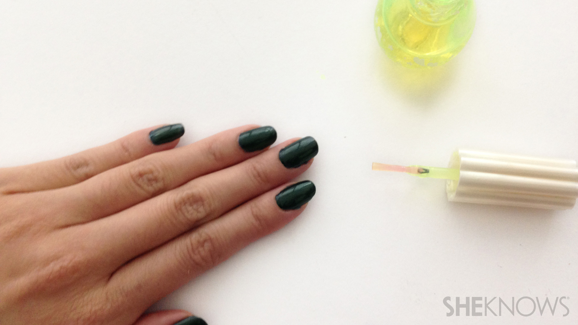 Glowinthedark nail polish you can make at home SheKnows