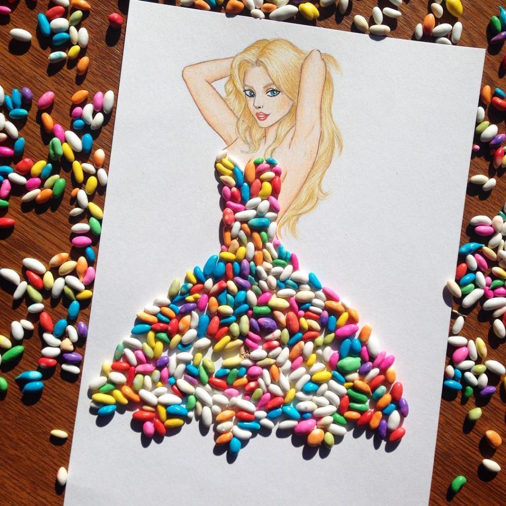 15 Mesmerizing Fashion Illustrations That We Wish Were Real Dresses Sheknows