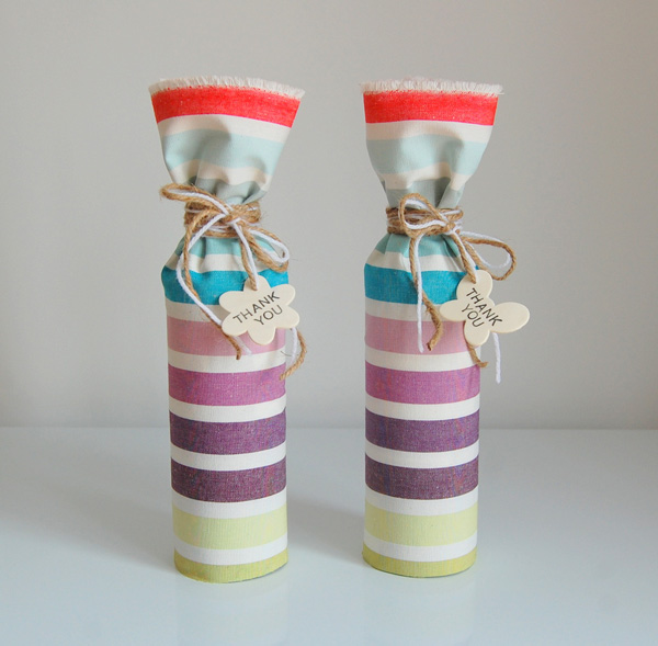 10 Homemade wine gift bags SheKnows