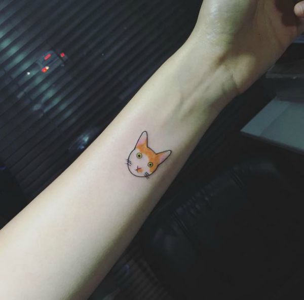 56 Cat Tattoos That Will Make You Want To Get Inked – Sheknows 591_x_600_jpg