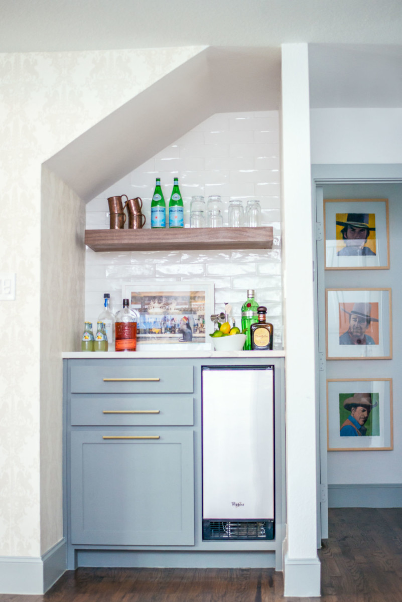 Bar Carts Are Out, & Bar Closets Are In