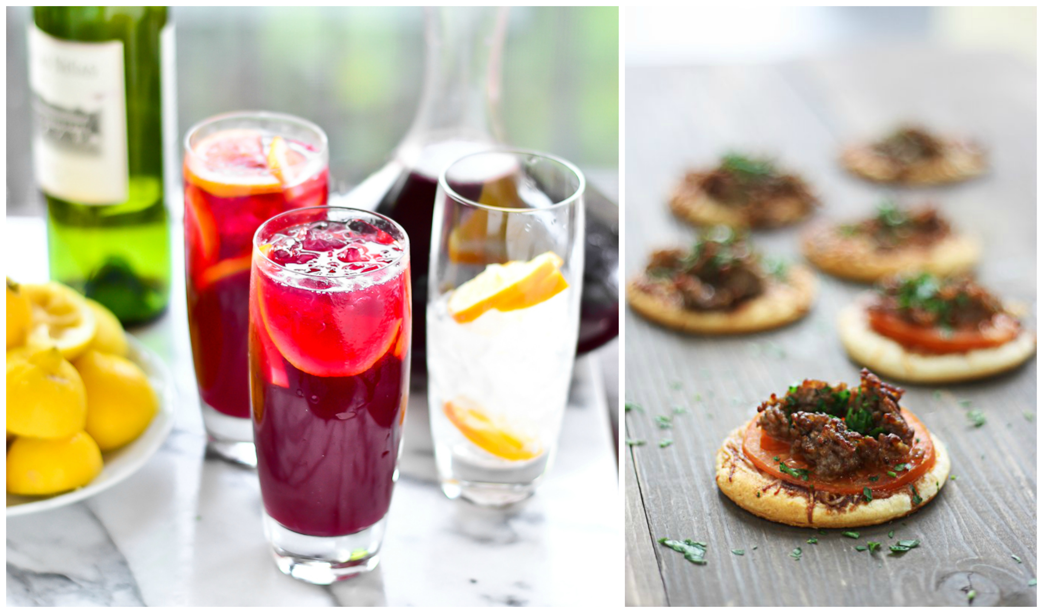10 Wine spritzer and appetizer pairings that make entertaining easy