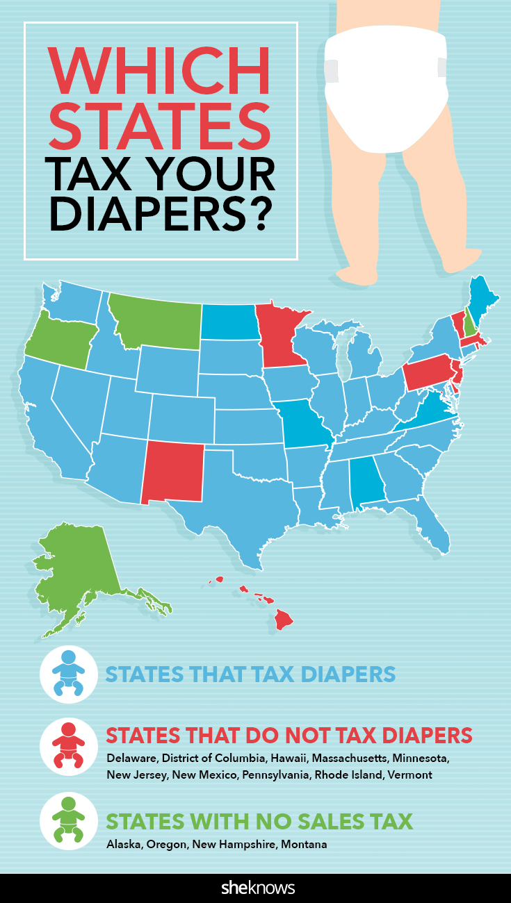 Taxing diapers is a crappy thing to do to moms