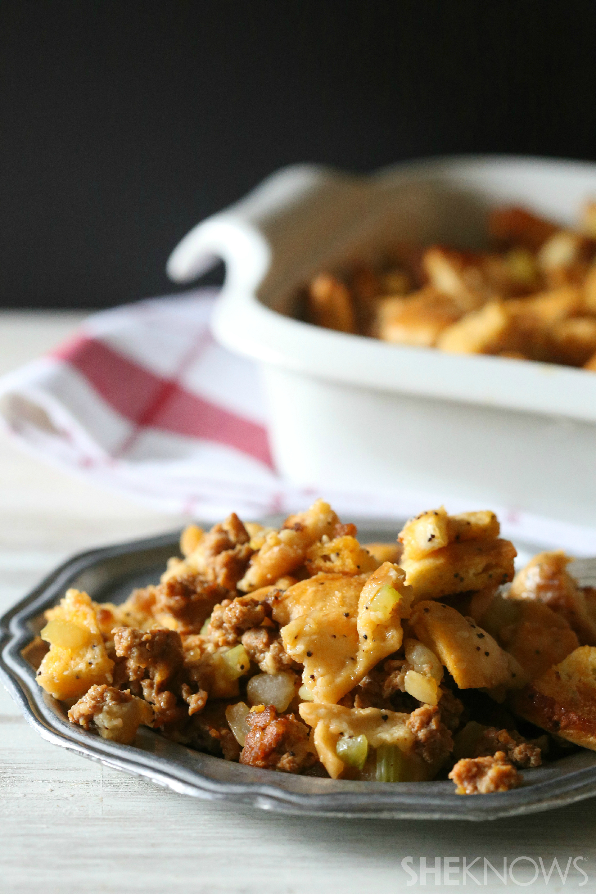 Everything bagel stuffing is a fun twist on a Thanksgiving classic SheKnows