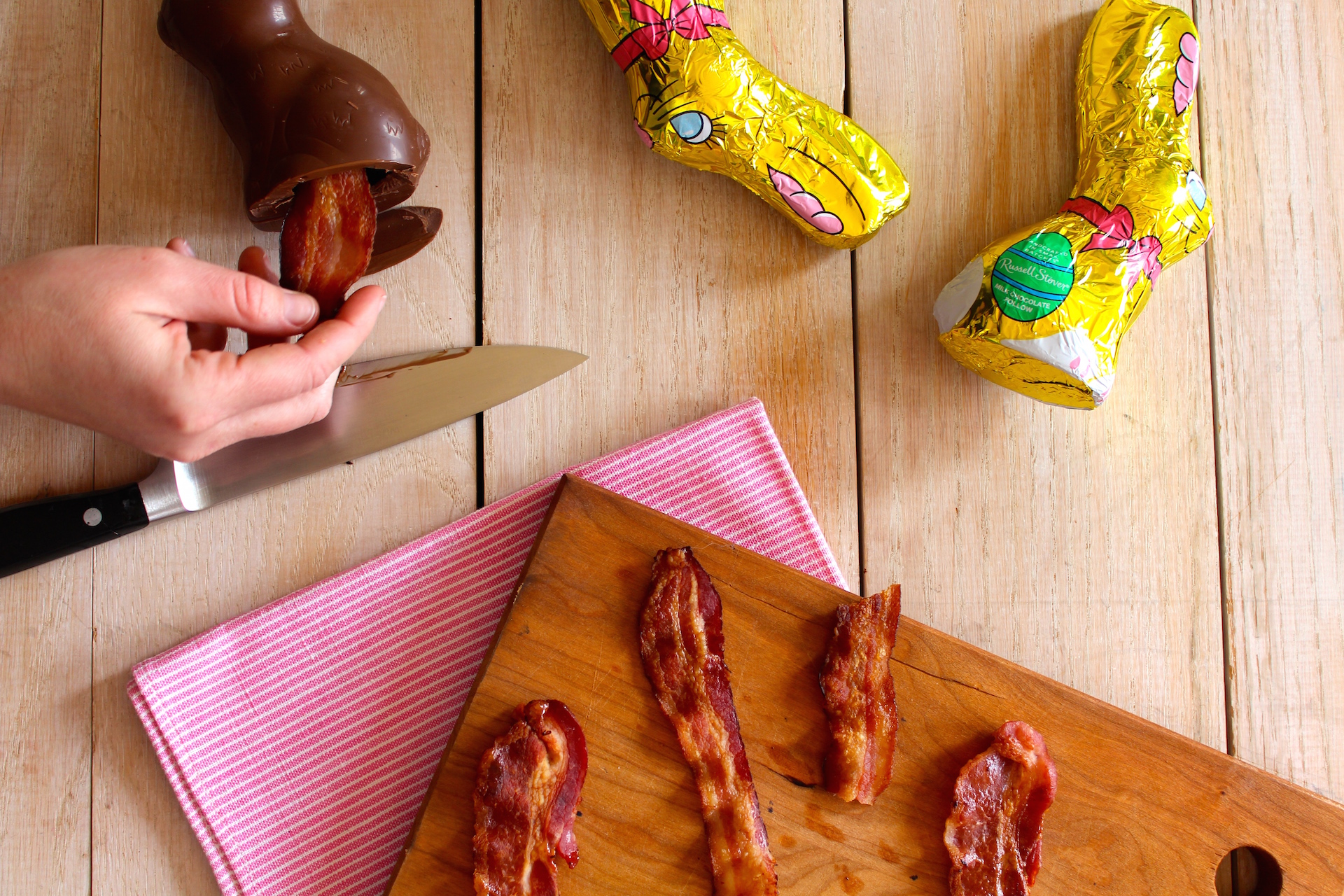 3 Easter candybacon hacks for the perfect saltysweet bite