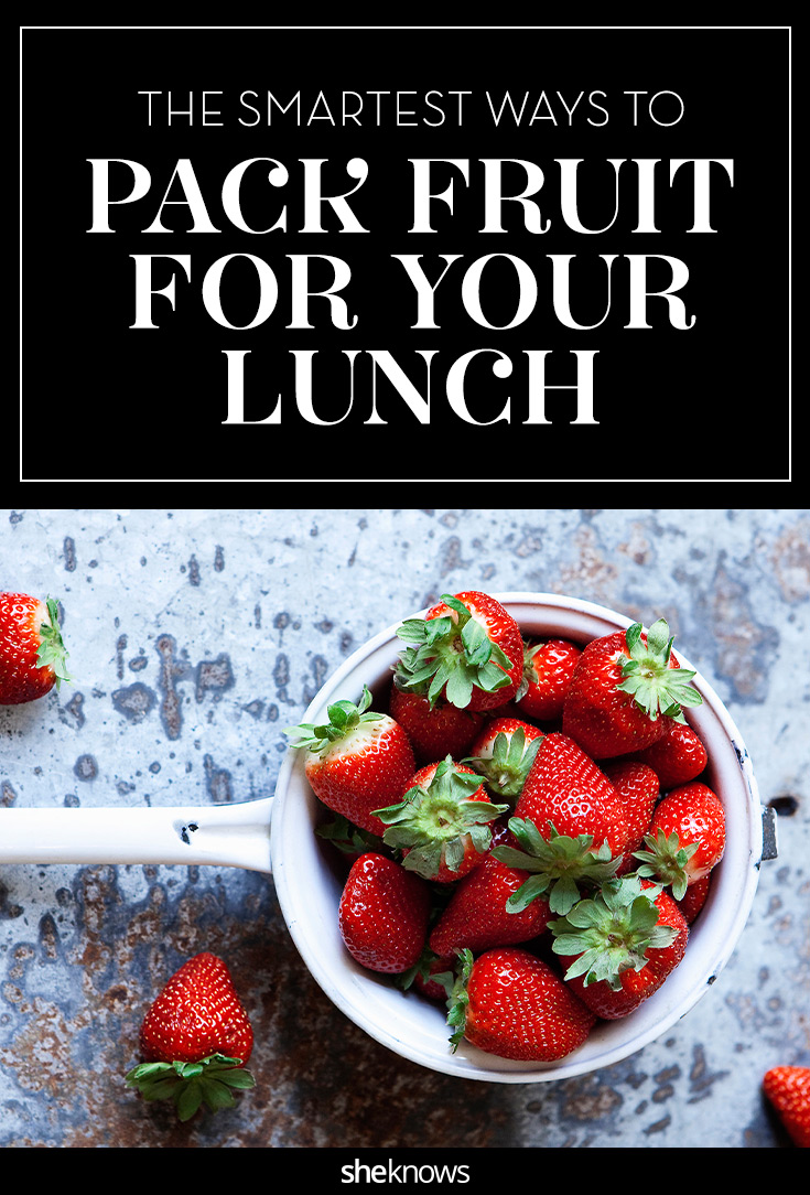 How to pack fruit so it doesn’t get totally smushed