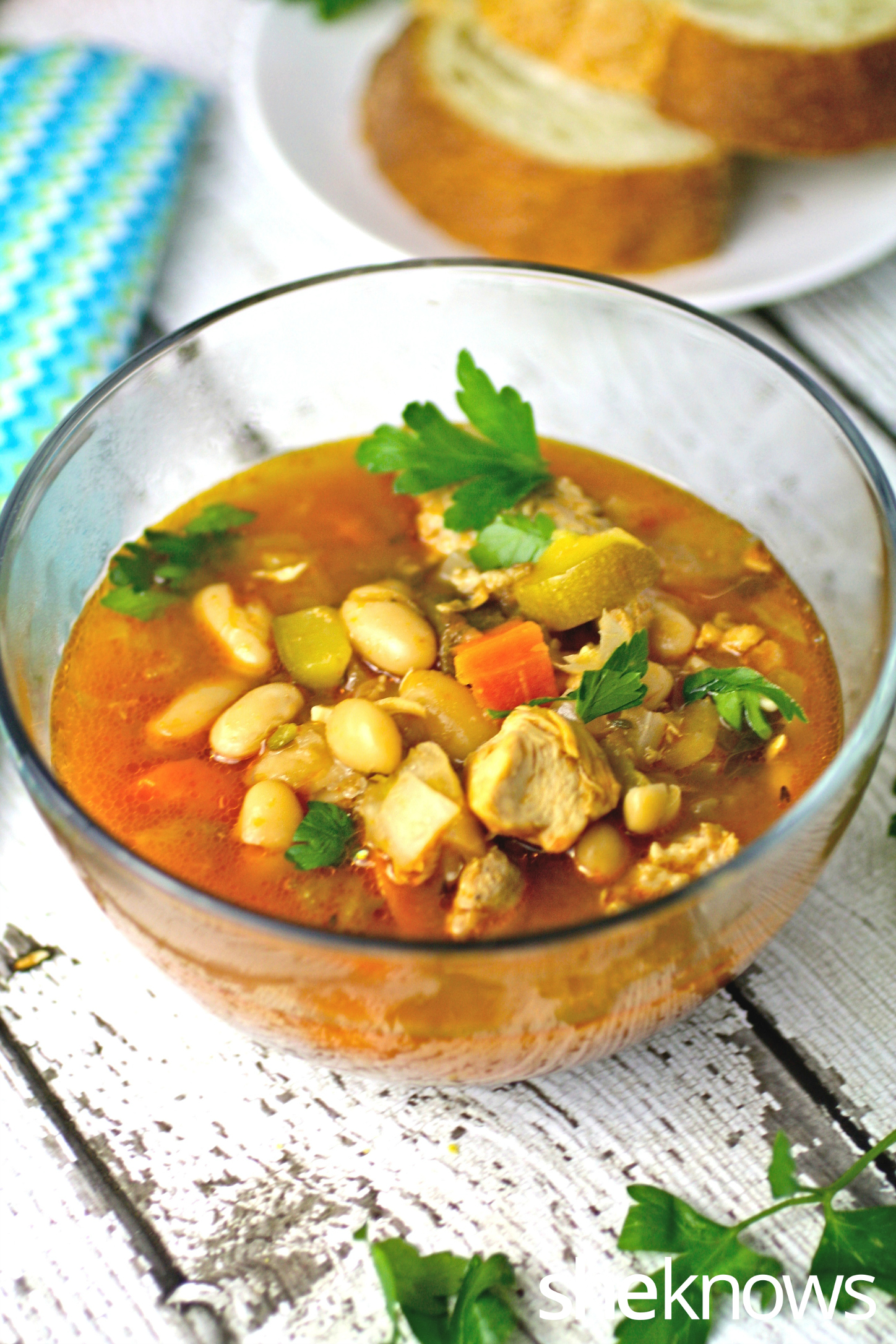 Slow Cooker Sunday Chicken and sausage cassoulet SheKnows