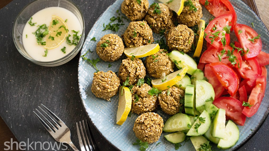 Skip the deepfrying, and bake your way to healthier falafel balls