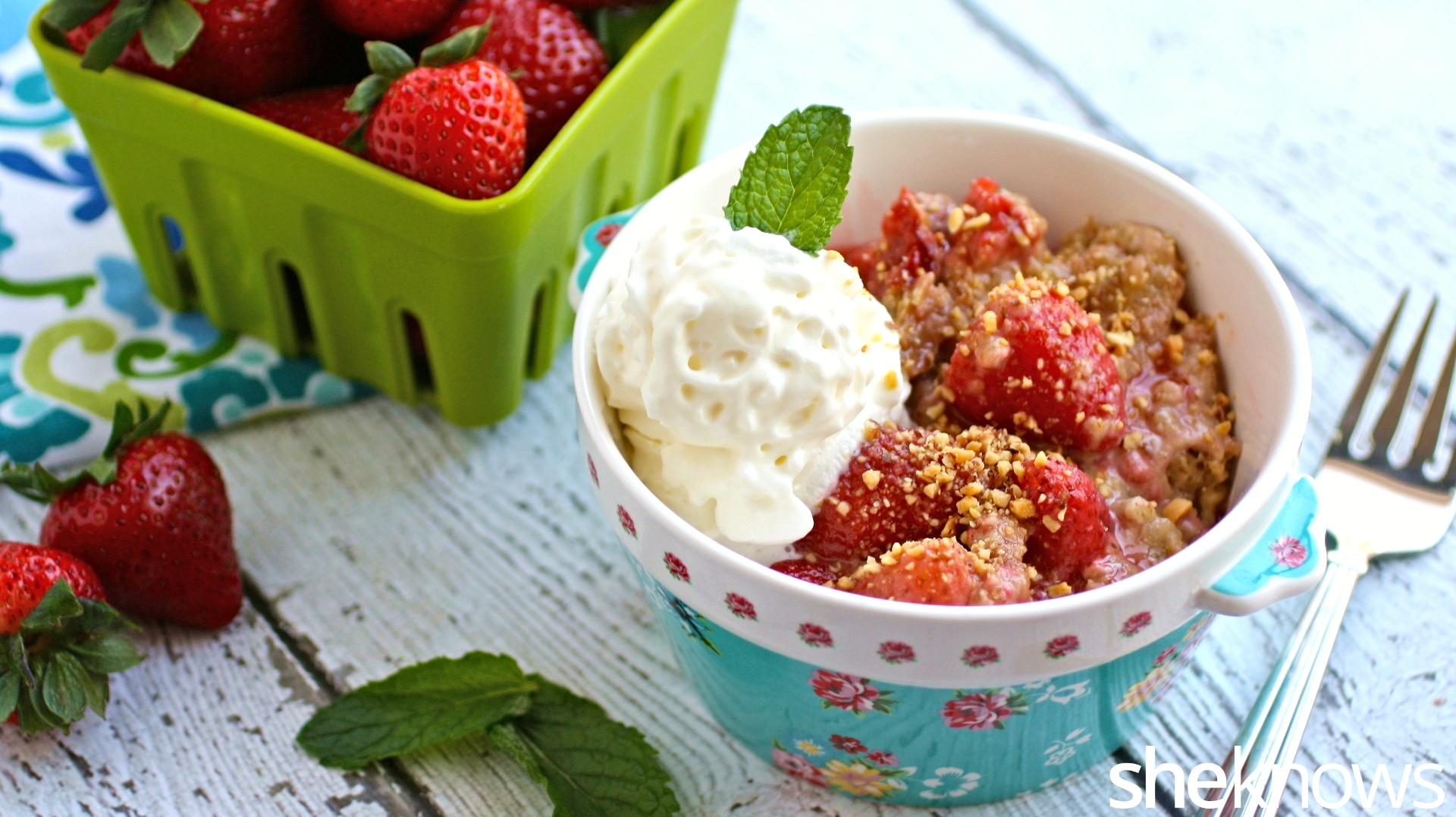 Slow Cooker Sunday Strawberry cobbler, no oven required SheKnows