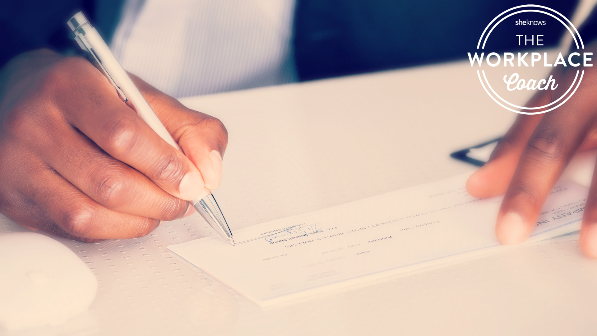 My boss asked me to write bad checks and promptly left the country