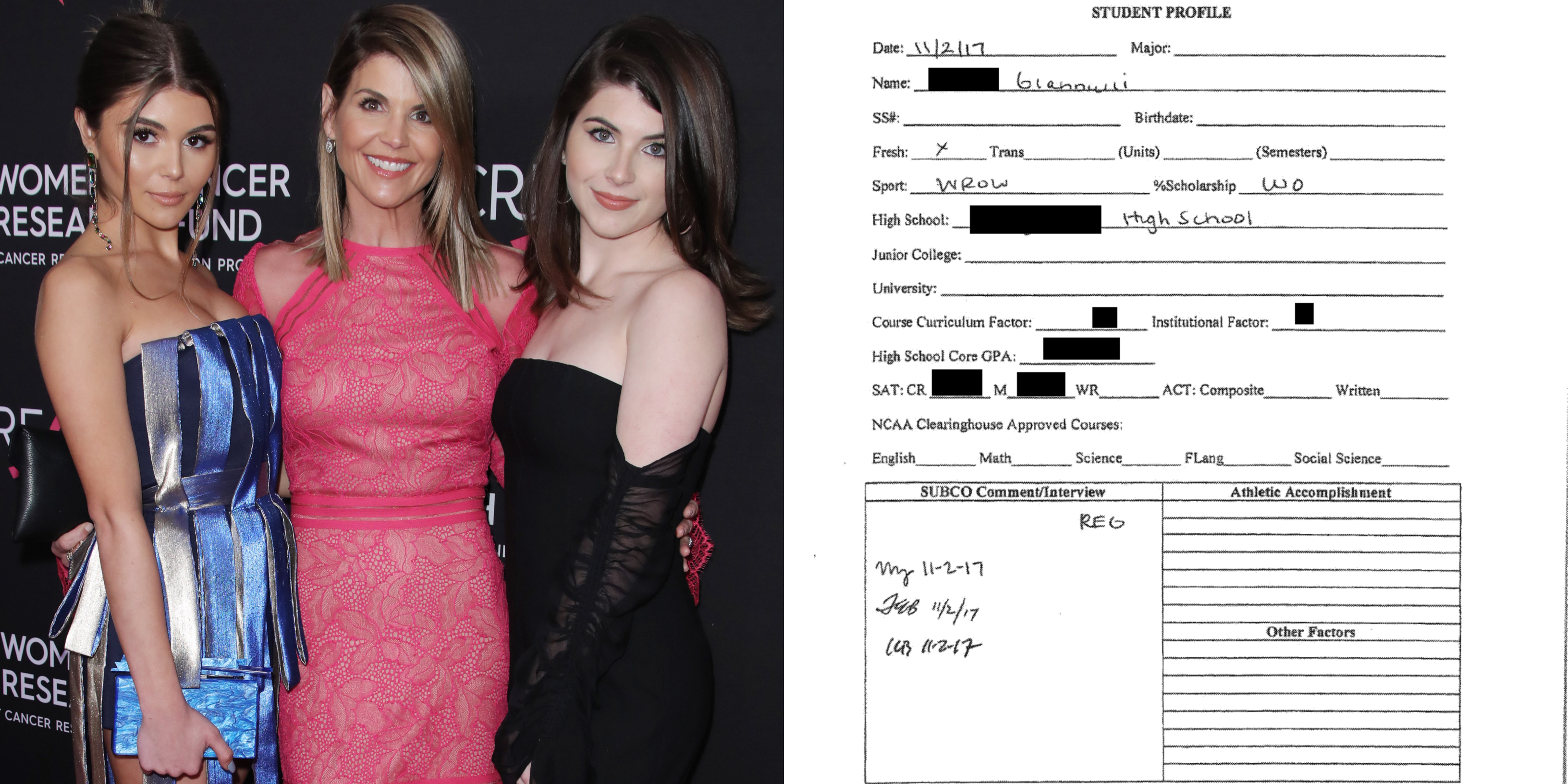 Lori Loughlin's Daughter's 'Fake' Resume Released in College Scandal
