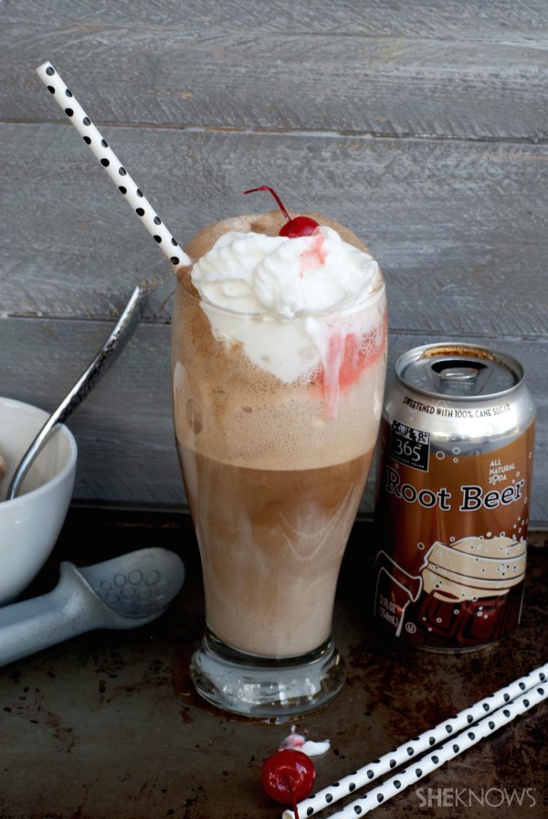 21andover root beer floats with boozy ice cream SheKnows