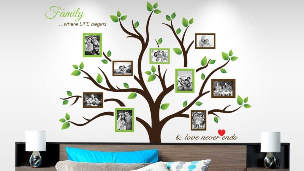 The Best Family Tree Picture Frames That You Can Buy on Amazon