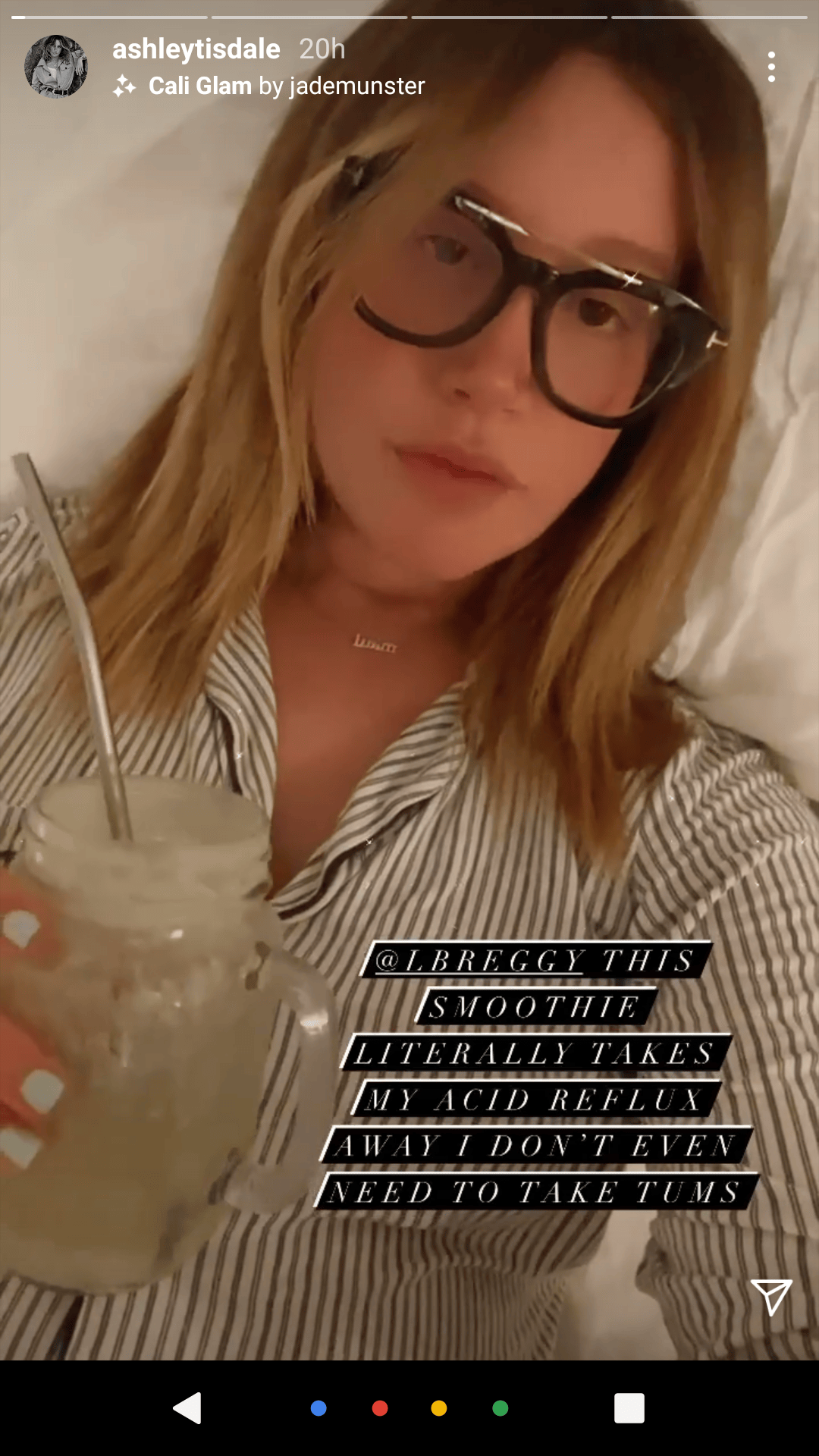 Ashley Tisdale Shares Smoothie Recipe for Pregnancy Acid Reflux SheKnows