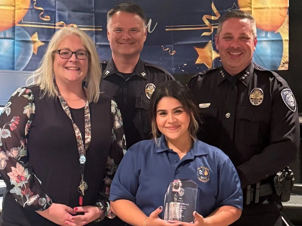 Stephanie Morris named Pelham PD’s Dispatcher of the Year Shelby(03)