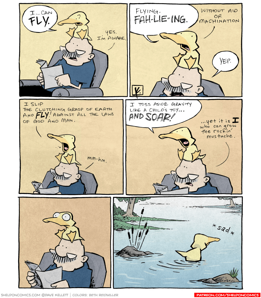 I can... Sheldon® Comic Strip