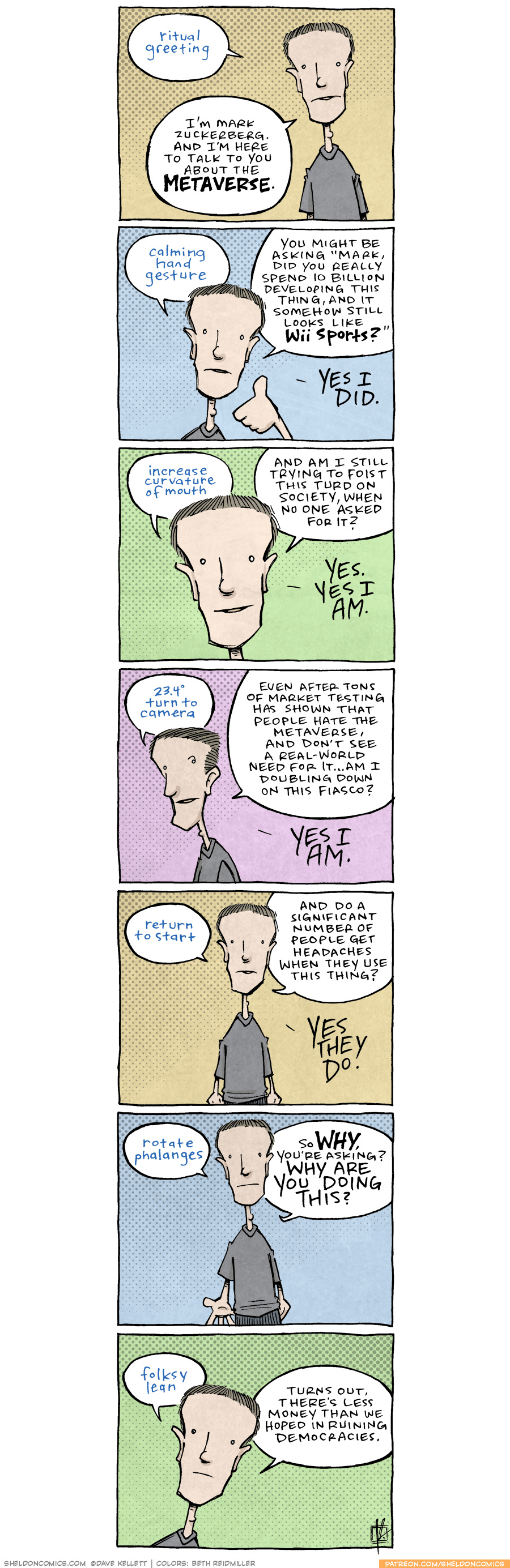 Metaverse Sheldon® Comic Strip