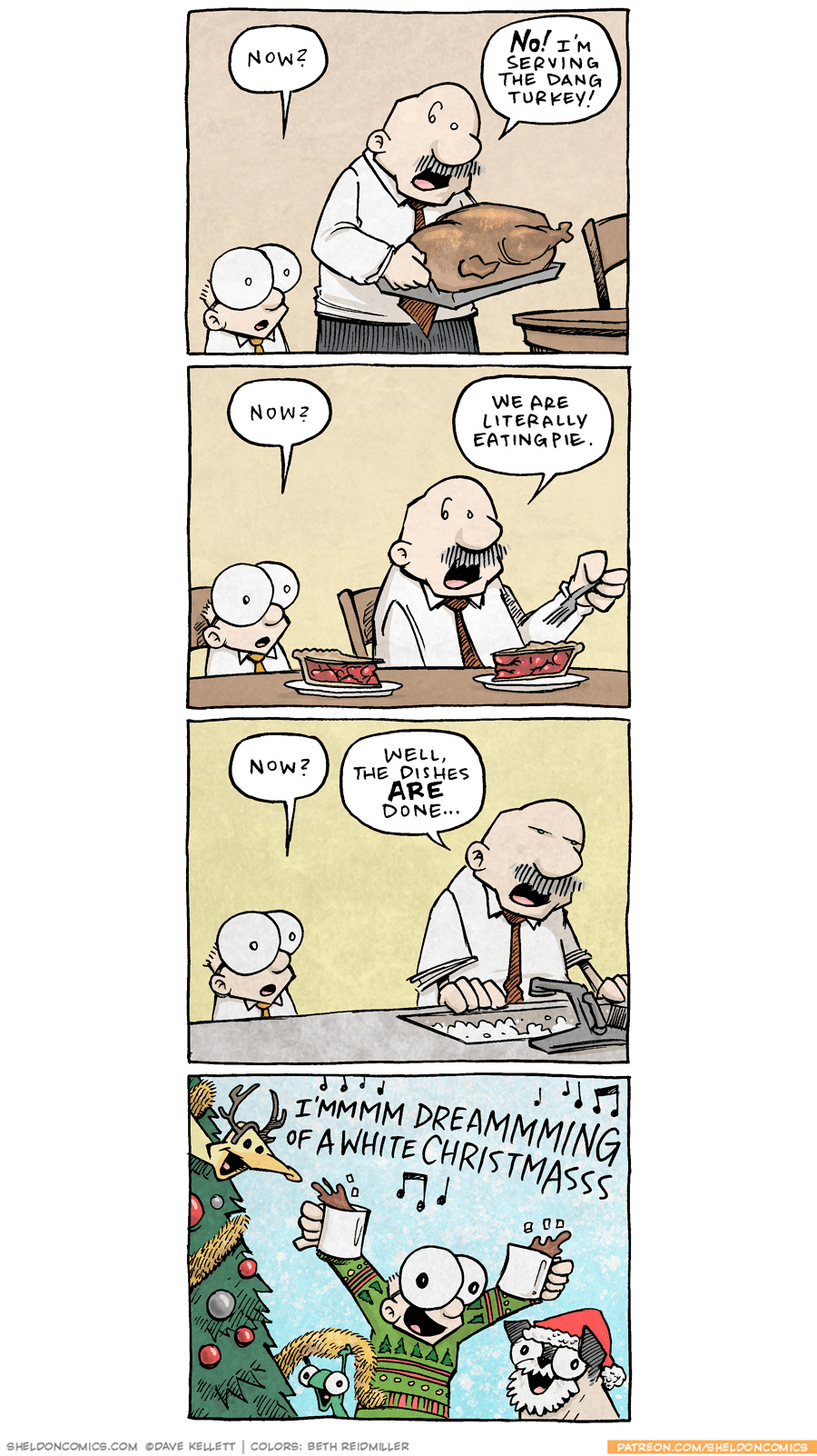 Now? Sheldon® Comic Strip