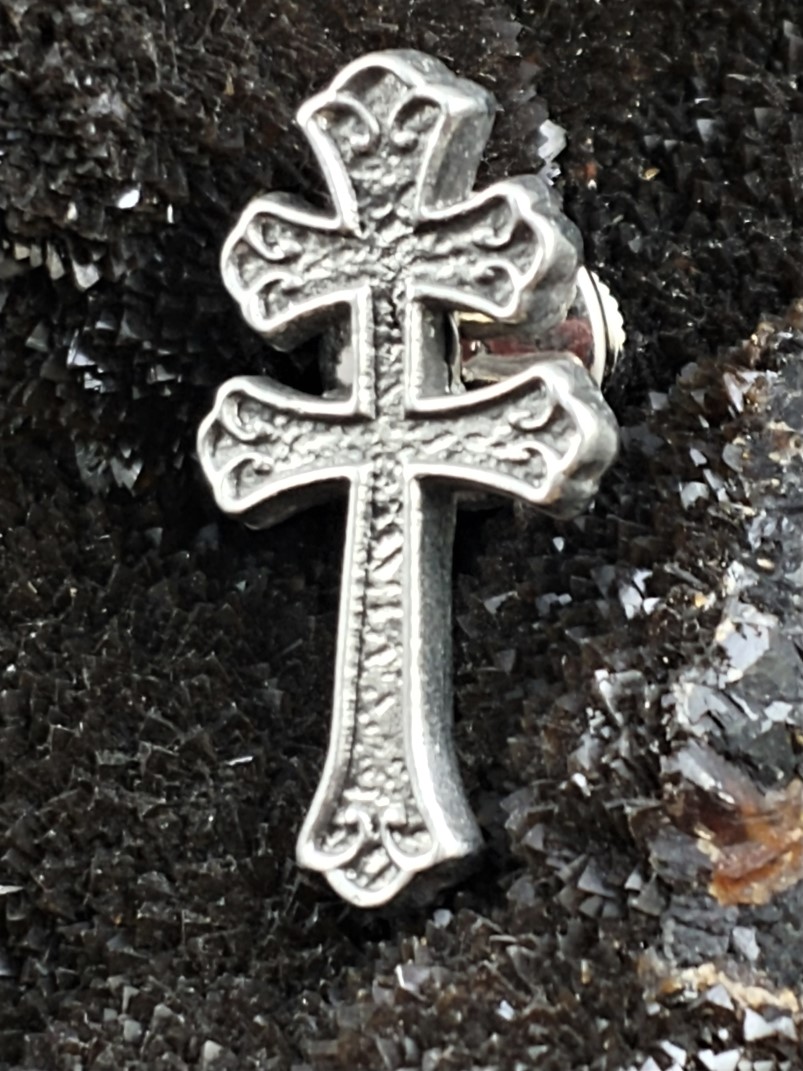 Cross of Lorraine Pin Sheldon Pewter