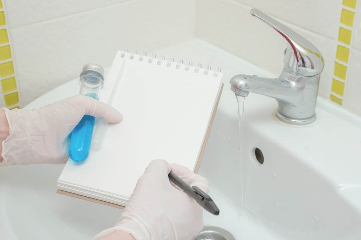How to Test Water Quality at Home shelf