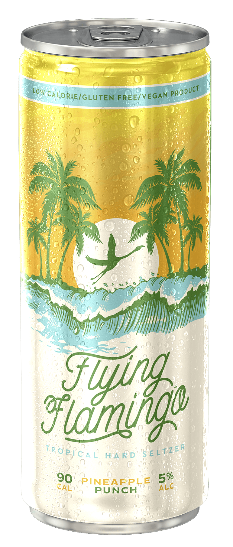 Stand out from the crowd with Flying Flamingo Tropical Hard Seltzers