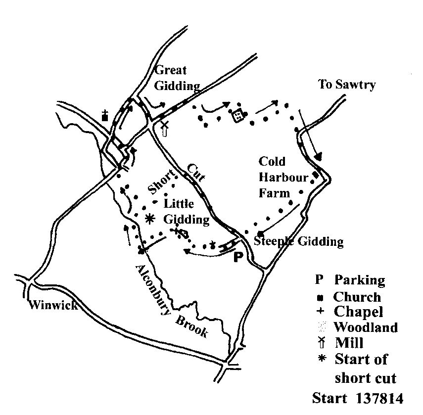 Great Shelford Village in Cambridgeshire, England
