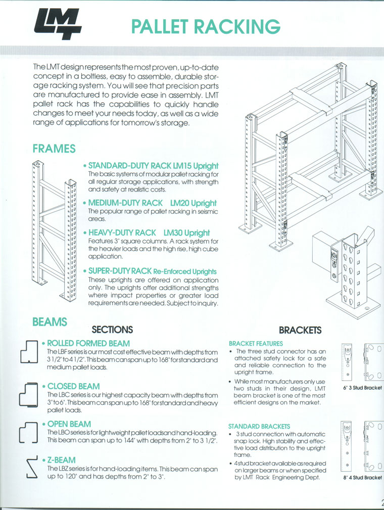 Pallet Racks New & Used from AM.O.T.
