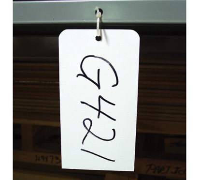 Plastic Label Inventory Tags Plastic Equipment Tags