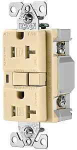 Eaton Wiring Devices TRAFCI20V AFCI Receptacle, 2 -Pole, 20 A, 125 V