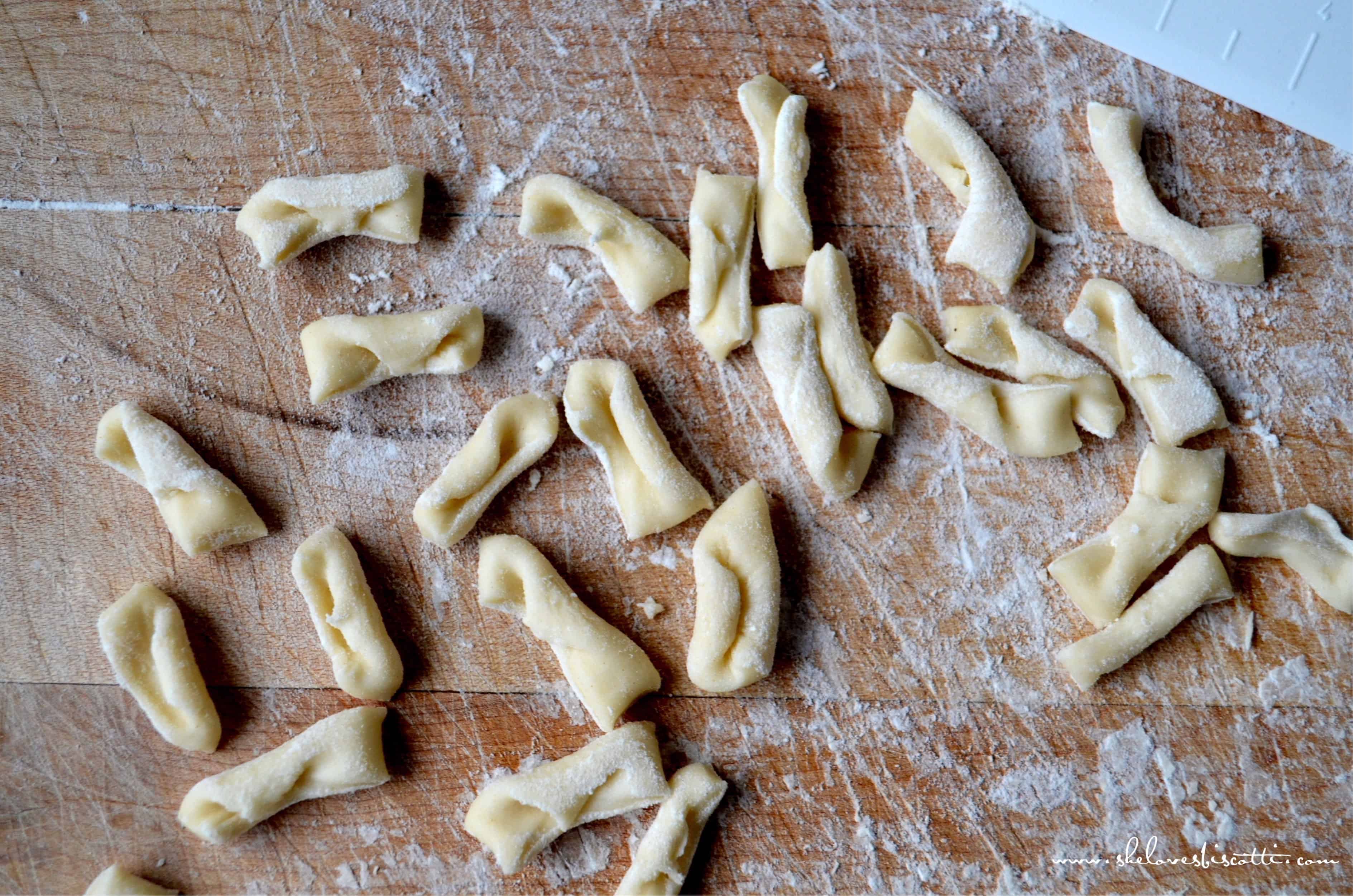 Homemade Cavatelli Pasta Dough Recipe She Loves Biscotti