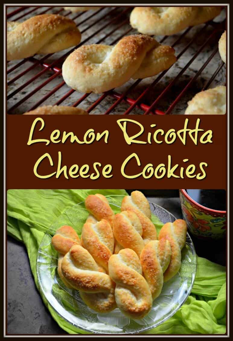Lemon Ricotta Cheese Cookies She loves biscotti