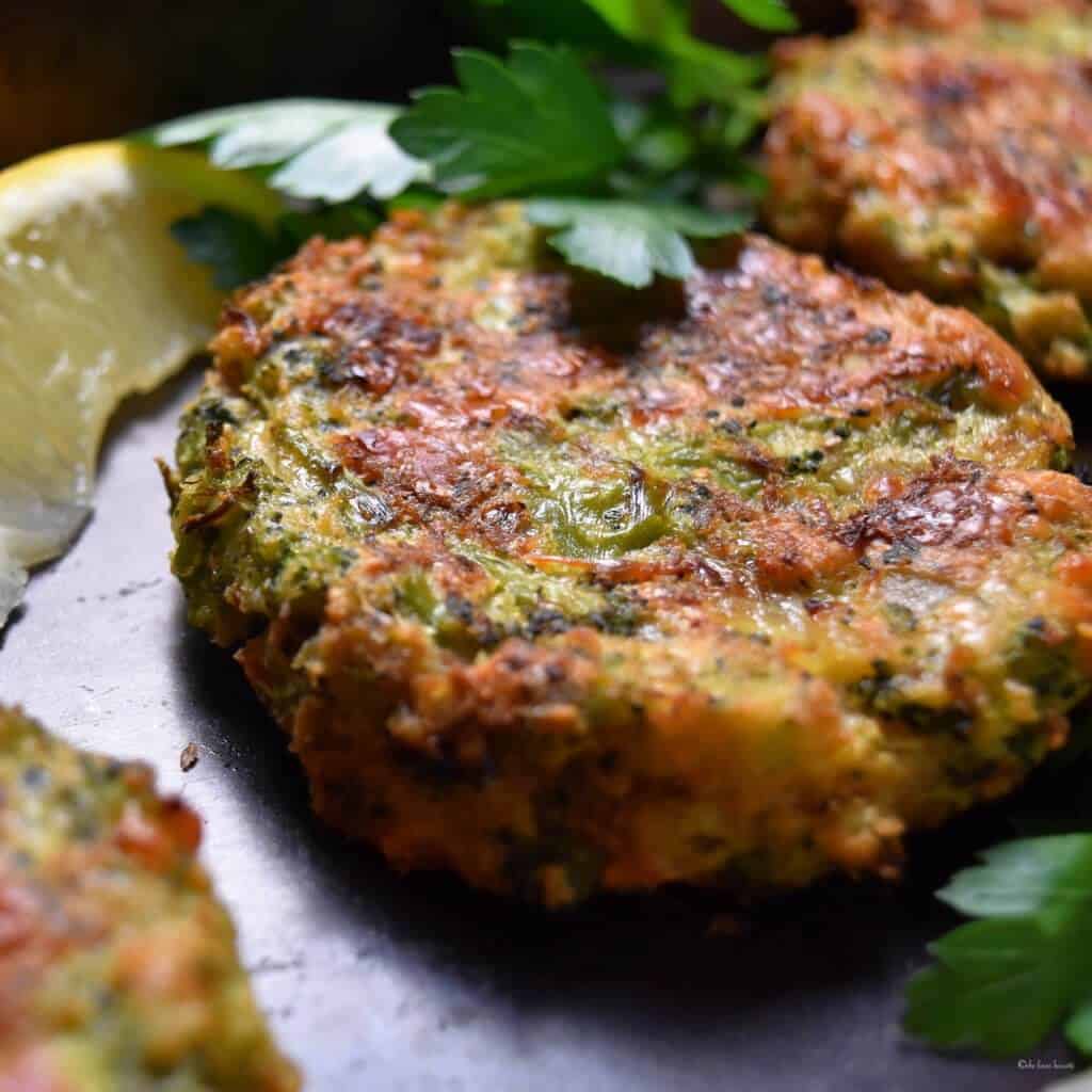 Cheesy Oven Baked Broccoli Fritters She loves biscotti