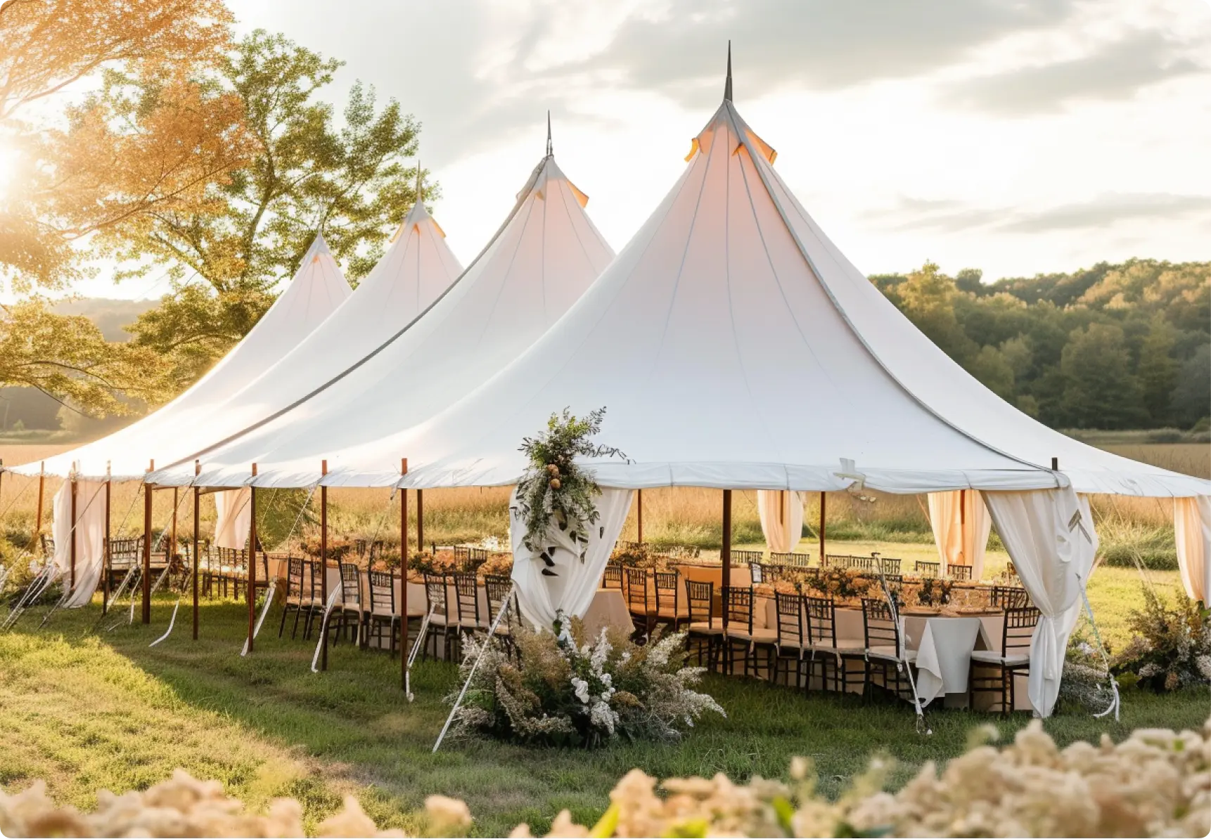 30x105 Pole Tents Party Tents for Party & Events