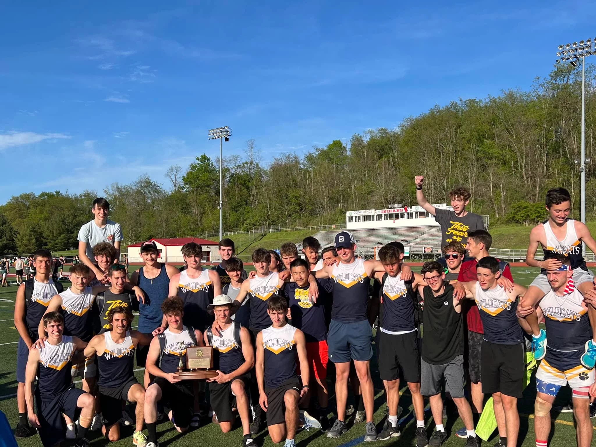 Shenango Varsity Boys' Track Wins WPIAL, Girls get 3rd Place Shenango
