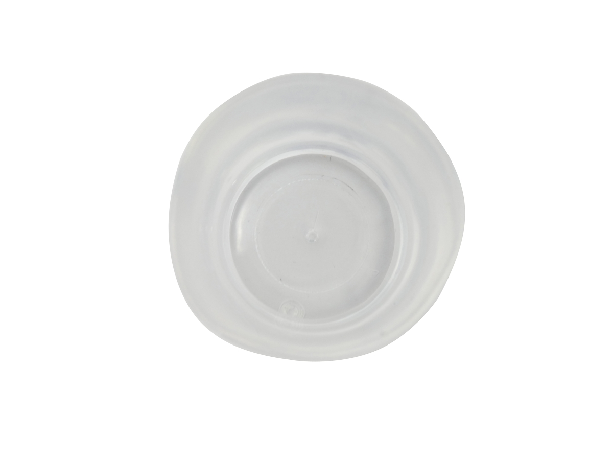 3/4Inch Clear Plastic Leg Tips, 4Pack Shepherd Hardware
