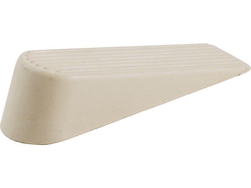Rubber Door Wedges, OffWhite, 2Pack Shepherd Hardware