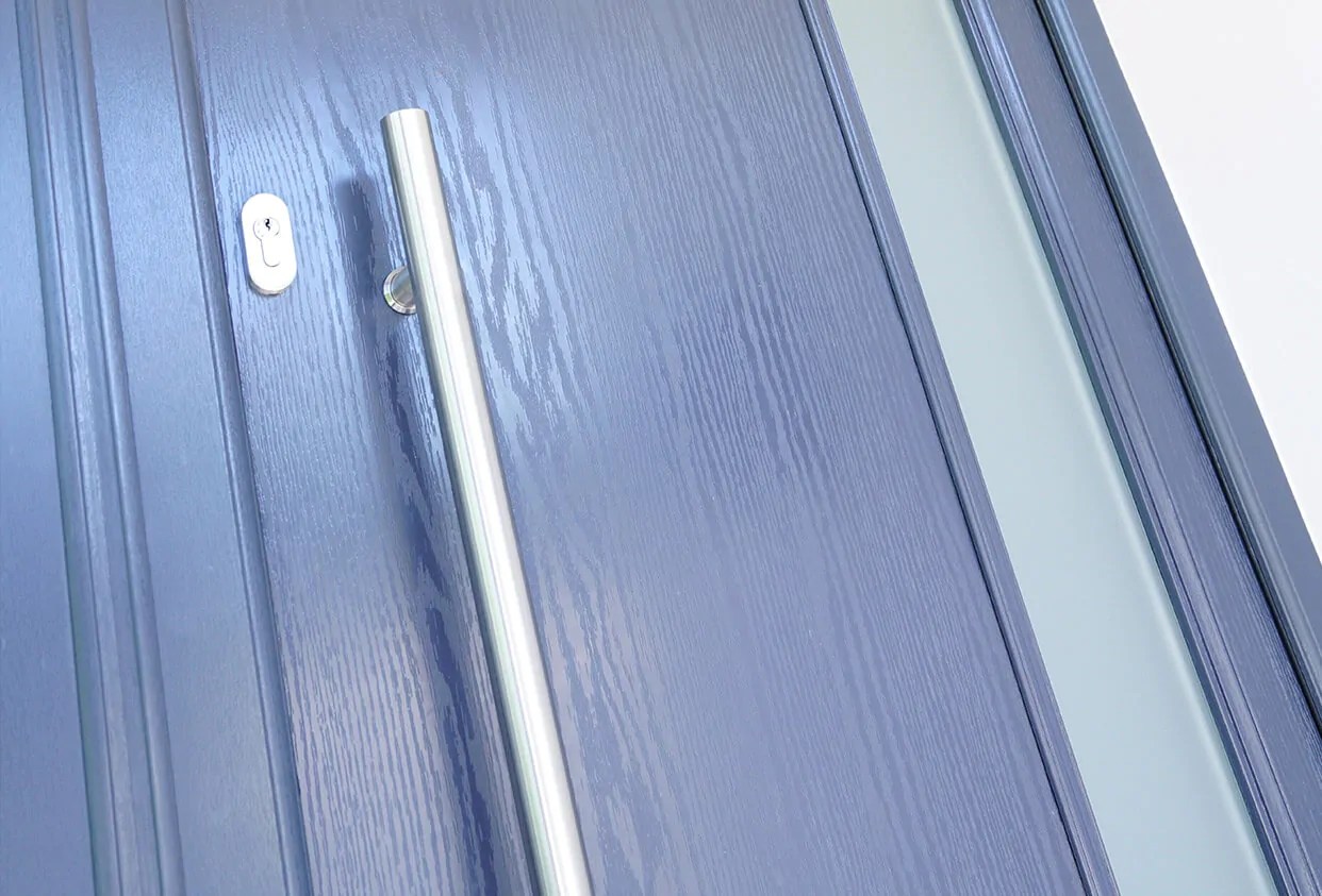 Contemporary composite doors sleek, modern and stylish Shepley