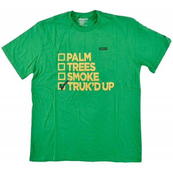 Men's Graphic TShirts Green C217AAE3KAT